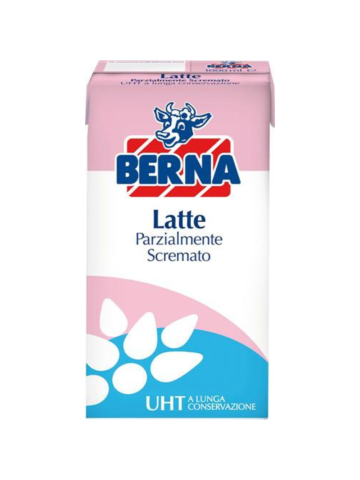 Latte Berna Uht 1lt Parzialmente Scremato | Home Essential