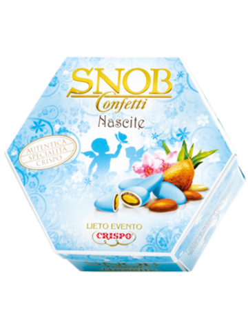 Confetti Crispo 500g Lieto Evento Snob Celesti | Home Essential