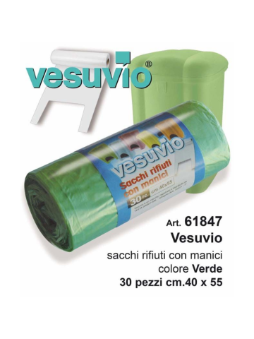 Sacco Rifiuti Vesuvio 40X55Cm 30Pz | Home Essential