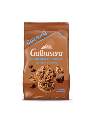 Biscotti Galbusera Cerealig 300G Granola E Frolla Cioccolato | Home Essential