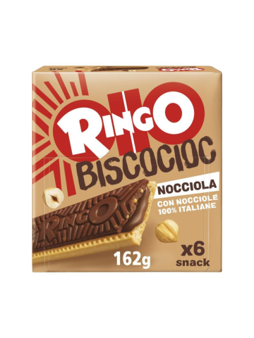 Biscotti Ringo 162Gr 6Pz Biscocioc Nocciola | Home Essential