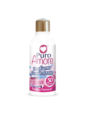 Profumo Concentrato Bucato E Pavimenti Puro Amore 250ml Rosa | Home Essential