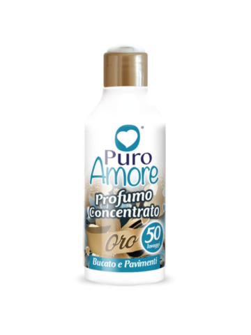 Profumo Concentrato Bucato E Pavimenti Puro Amore 250ml Oro | Home Essential
