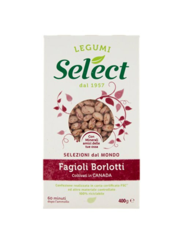 Fagioli Borlotti Select 400Gr Astuccio | Home Essential