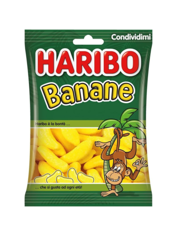 Caramelle Haribo 175Gr Banane | Home Essential