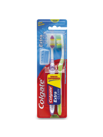 Spazzolino Colgate Extra Clean Duo | Home Essential