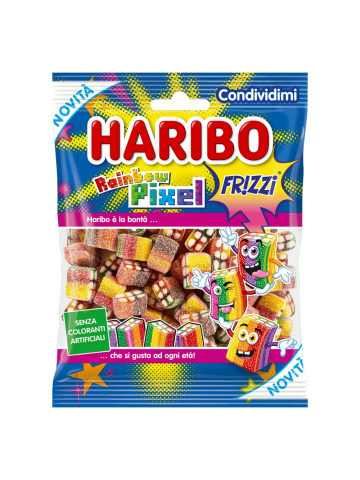 Caramelle Haribo 160G Rainbow Pixel | Home Essential