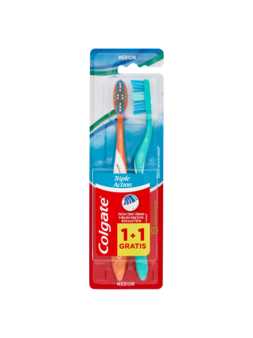 Spazzolini Colgate 2Pz Triple Action | Home Essential