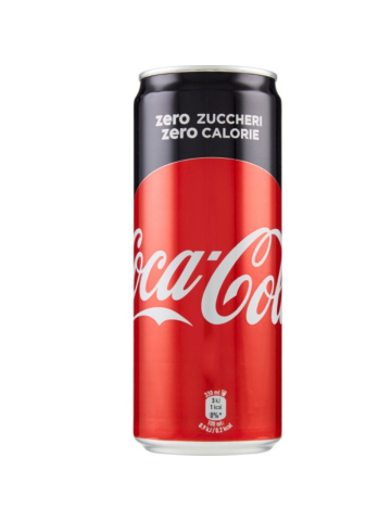 Bibita Coca Cola 33Cl Zero Lattina Slim | Home Essential