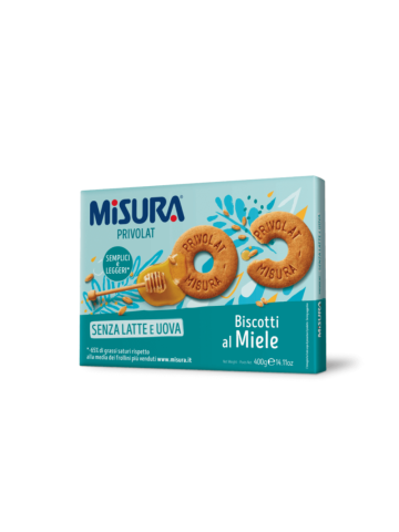 Biscotti Misura Privolat 400G Miele | Home Essential