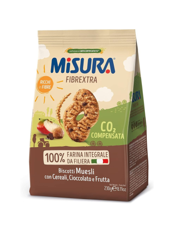 Biscotti Misura Fibrextra 230G Muesli | Home Essential