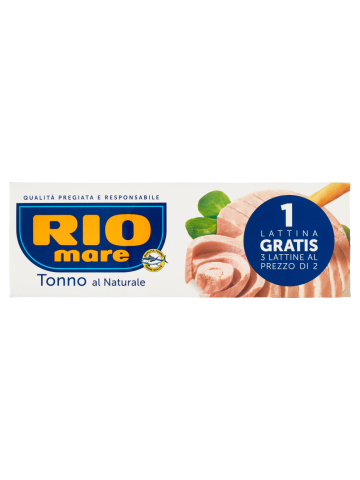 Tonno Rio Mare 80Gx3 Al Naturale | Home Essential