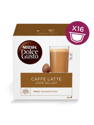 Capsule Caffe Latte Nescafe Dolce Gusto 16Pz | Home Essential