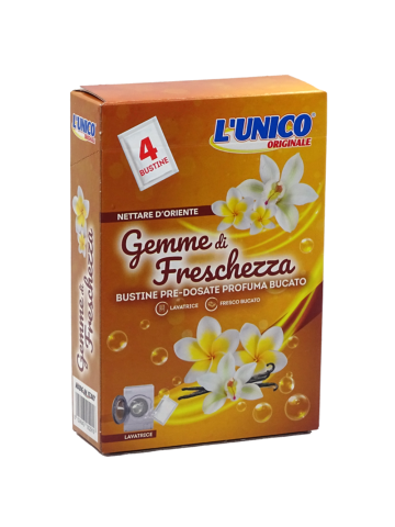 Profumo Bucato Gemme Di Freschezza 4Pz Nettare D'Oriente | Home Essential