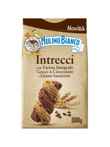 Biscotti Mulino Bianco 300Gr Intrecci Integrali | Home Essential