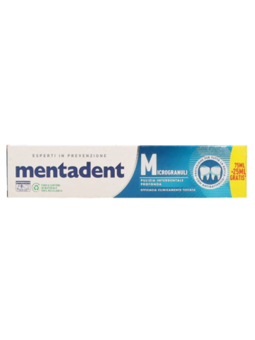 Dentifricio Mentadent 75ml Microgranuli | Home Essential