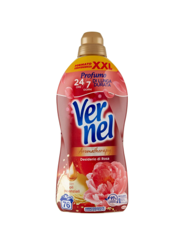 Ammorbidente Concentrato Vernel 1,15Lt Red Rose | Home Essential