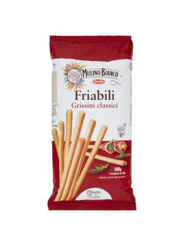 Grissini Mulino Bianco 300Gr Classici Friabili | Home Essential