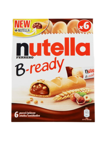 Snack Nutella B-Ready 6X22G | Home Essential