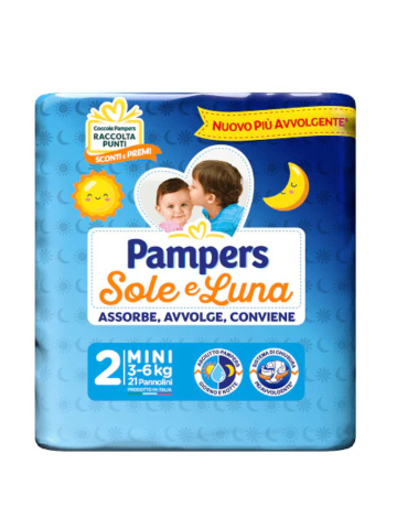 Pannolini Pampers Sole E Luna 3-6kg Mini | Home Essential