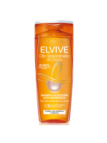 Shampoo Elvive 250Ml Olio Cocco | Home Essential