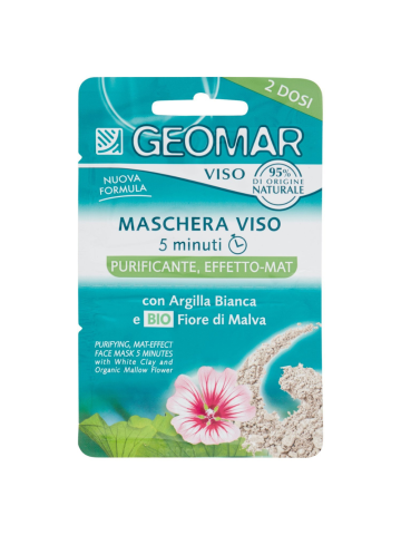 MASCHERA VISO GEOMAR IDRATANTE 7,5ML DUE DOSI ANTISTRESS | Home Essential