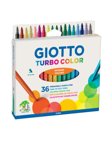 Pennarelli Turbo Color Giotto 36Pz | Home Essential