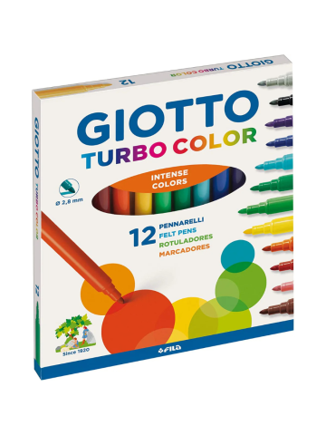 Pennarelli Giotto Turbo Color 12Pz | Home Essential