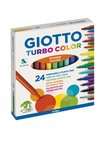 Pennarelli Turbo Color Giotto 24Pz | Home Essential