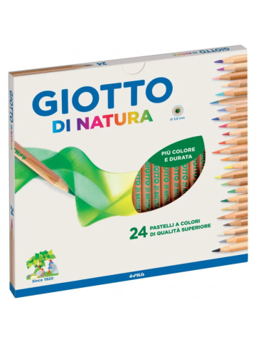 Pastelli Natura Giotto 24Pz | Home Essential