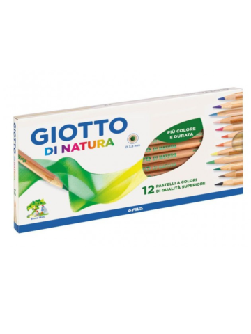 Pastelli Natura Giotto 12Pz | Home Essential