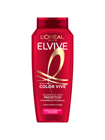 Shampoo Elvive 250Ml Color Vive 2In1 | Home Essential