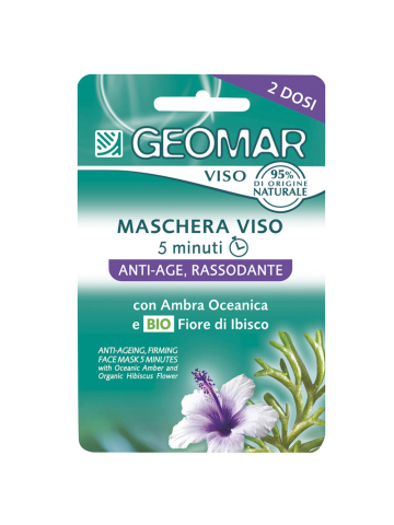 Maschera Viso Geomar Anti Age 7,5Ml Due Dosi Rassodante | Home Essential