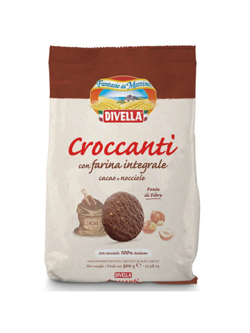 Biscotti Divella 300gr Croccanti Integrali | Home Essential