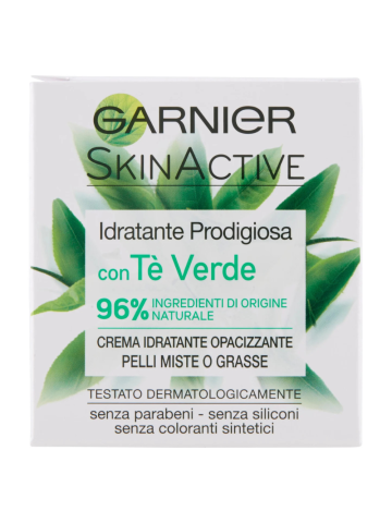 Crema Garnier 50Ml Idratante Prodigiosa Con Te' Verde | Home Essential