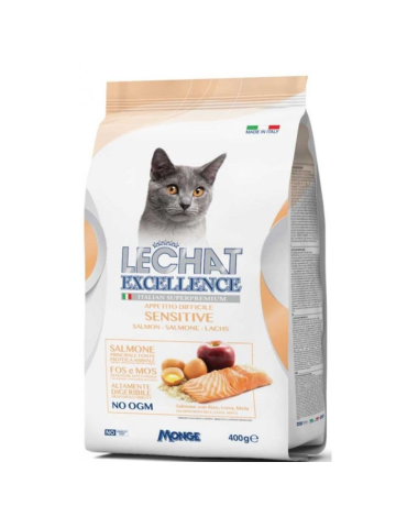 Croccantini Gatto Lechat Excellence 400G Sensitive Light | Home Essential