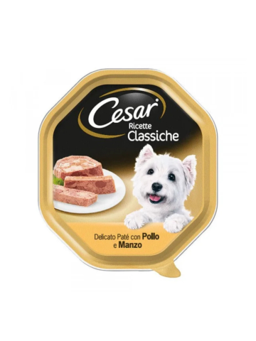 Cibo PatÈ Cane Cesar 150G Manzo E Pollo | Home Essential