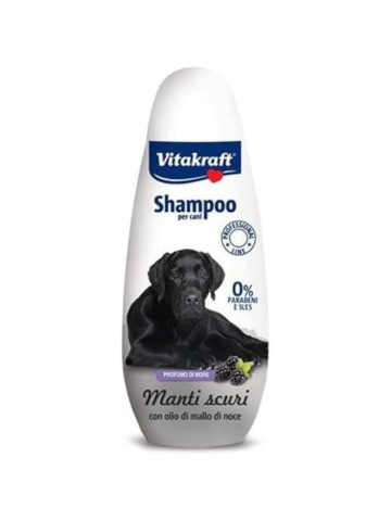 Shampoo Per Cani Vitakraft 250Ml Pelo Scuro | Home Essential