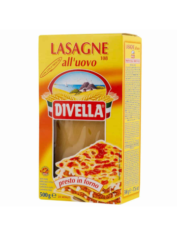 Pasta Divella Gr.500 Lasagne Uovo | Home Essential