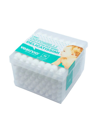 Vesuvio Bastoncini Coton.baby 55pz | Home Essential