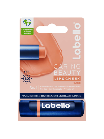 Balsamo Labbra E Guance Labello 5,5Ml Caring Beauty Nude | Home Essential