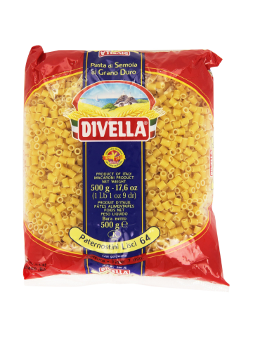 Pasta Divella Gr.500 Paternosti Lisci | Home Essential