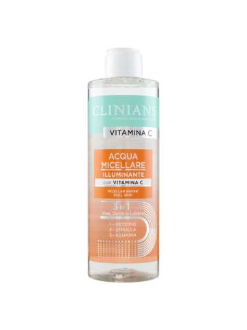 Acqua Micellare Clinians 400ml Vitamina C Viso Occhi Labbra | Home Essential