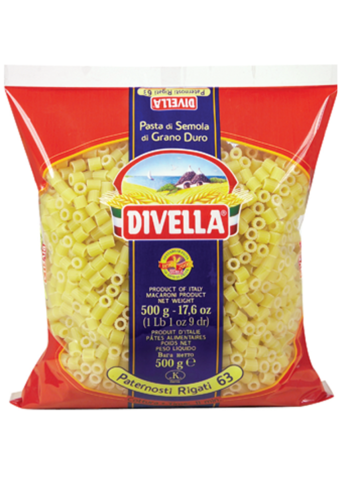 Pasta Divella Gr.500 Paternosti Rigati | Home Essential