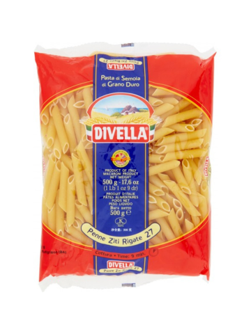 Pasta Divella Gr.500 Penne Ziti Rigati | Home Essential