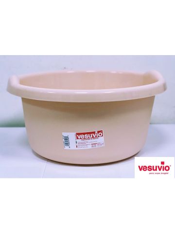 Vesuvio Bacinella Tonda 8lt Cipria | Home Essential