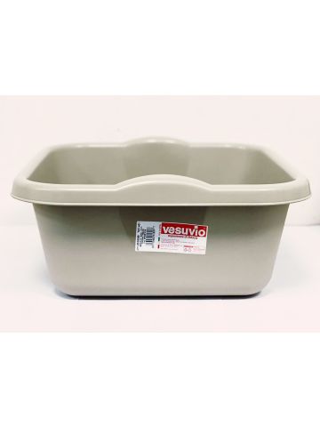 Vesuvio Bacinella Quadrata 10lt Tortora | Home Essential
