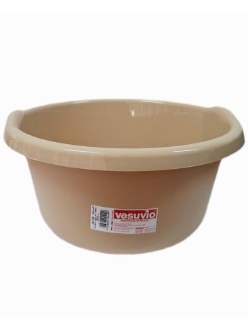 Vesuvio Bacinella Tonda 8lt Sabbia | Home Essential