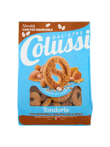 Biscotti Colussi 500g Tondorle Con Mandorle E Miele | Home Essential