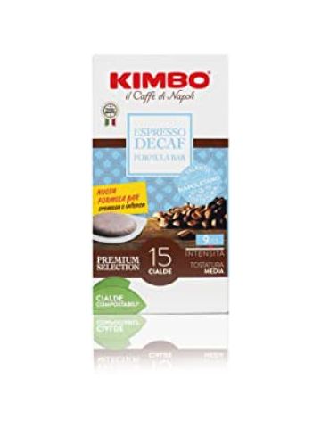 Cialde Caffe' Kimbo 15Pz Decaffeinato | Home Essential